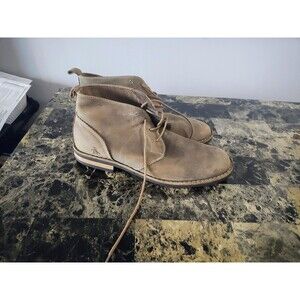 Original Suede Penguin Chukka Boots Mens Size 9.5 Brown Leather Ankle Lace Up